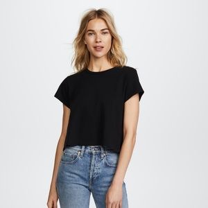 RE/DONE // Hanes 1950s Style Boxy Crop Tee